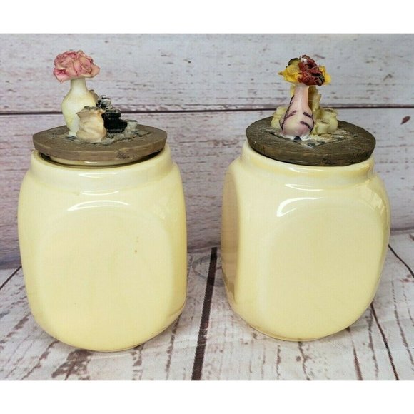 Rare Sugar And Coffee Container Set With Exclusive Design Covers - Picture 6 of 8